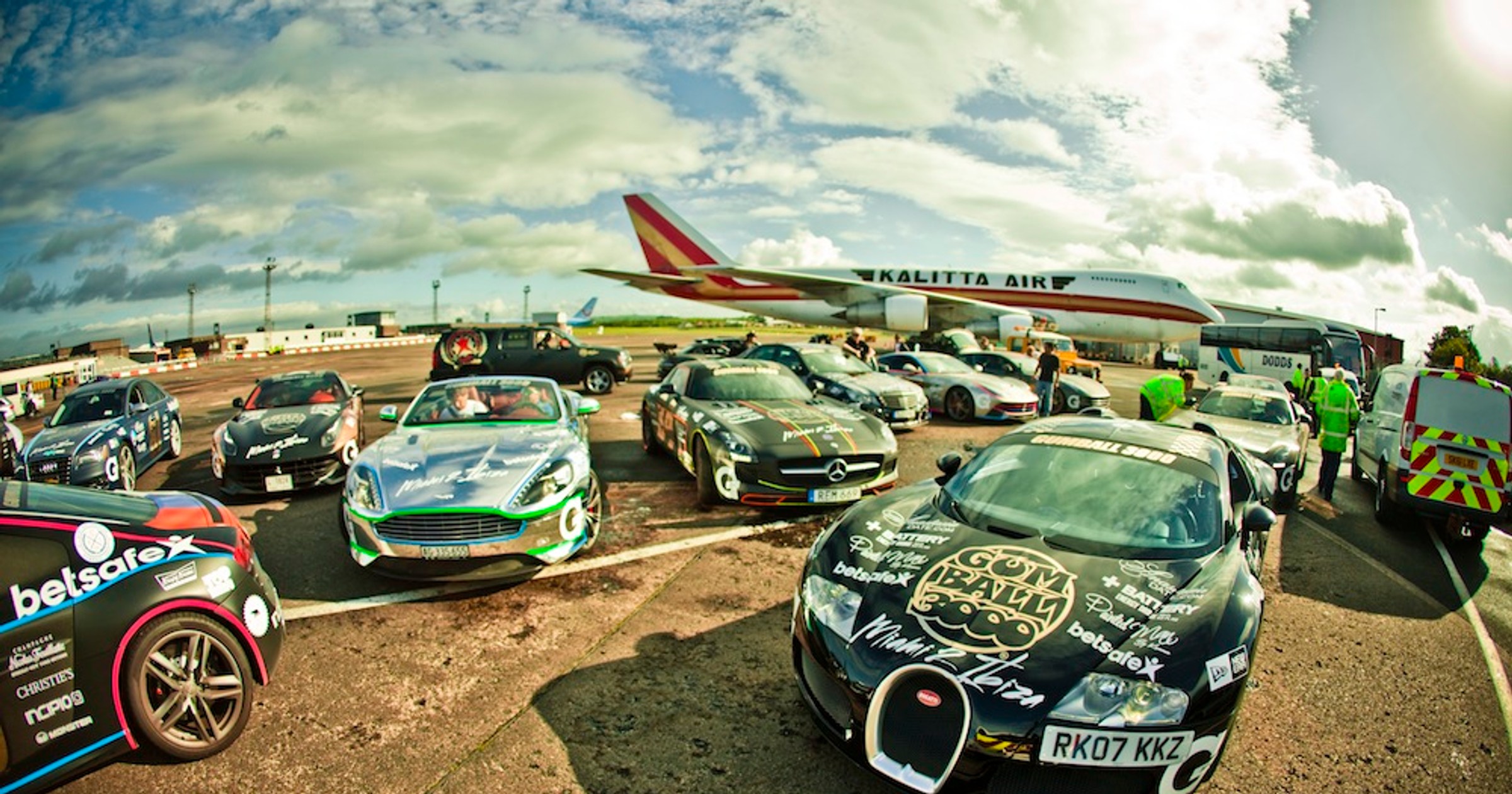 Gumball cargo plane in Prestwick by Arlen Figgis