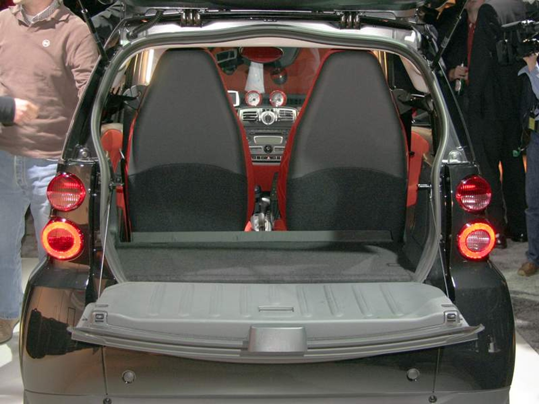 Smart ForTwo: premiera na dachu