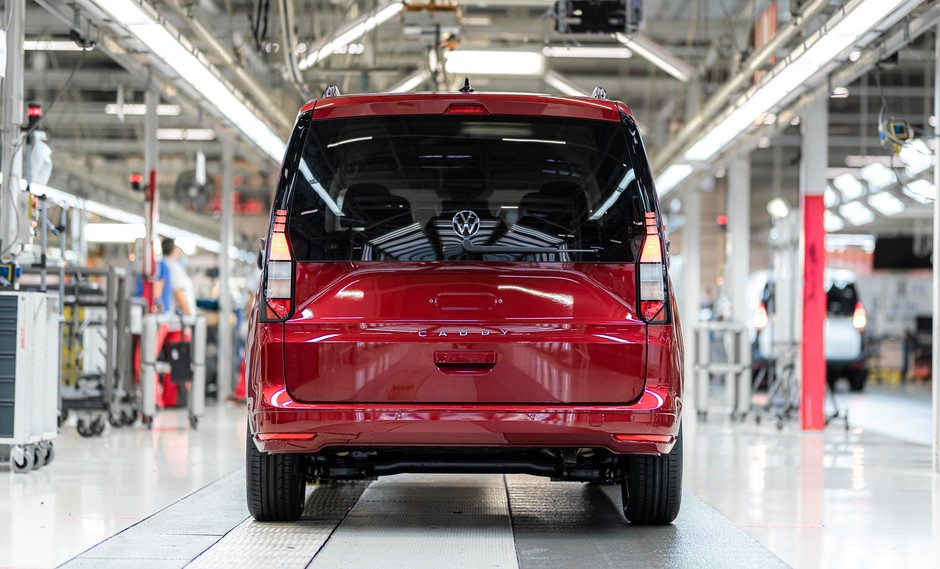 Produkcja nowego Volkswagena Caddy w zakładach w Poznaniu