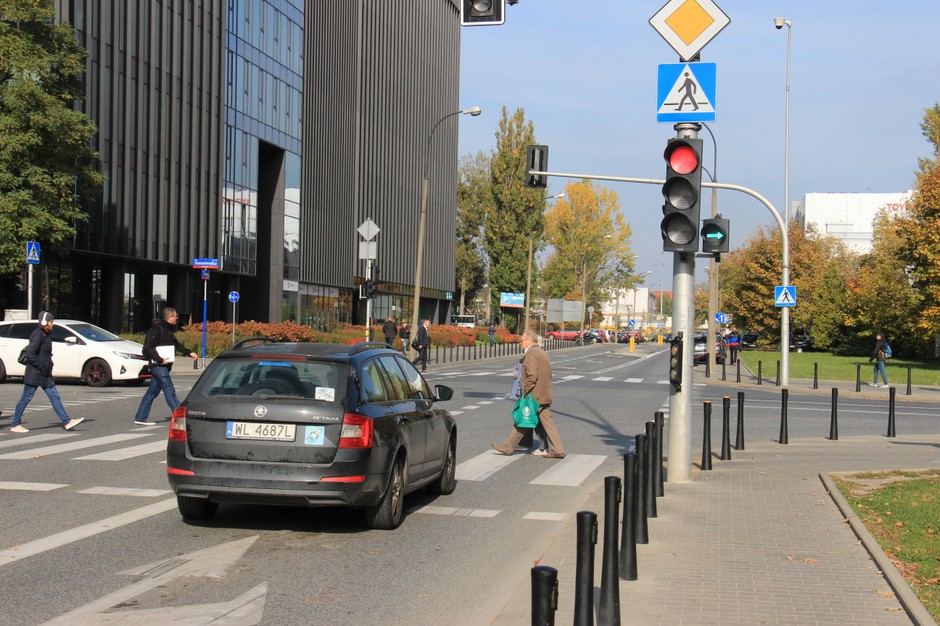 Zielona strzałka