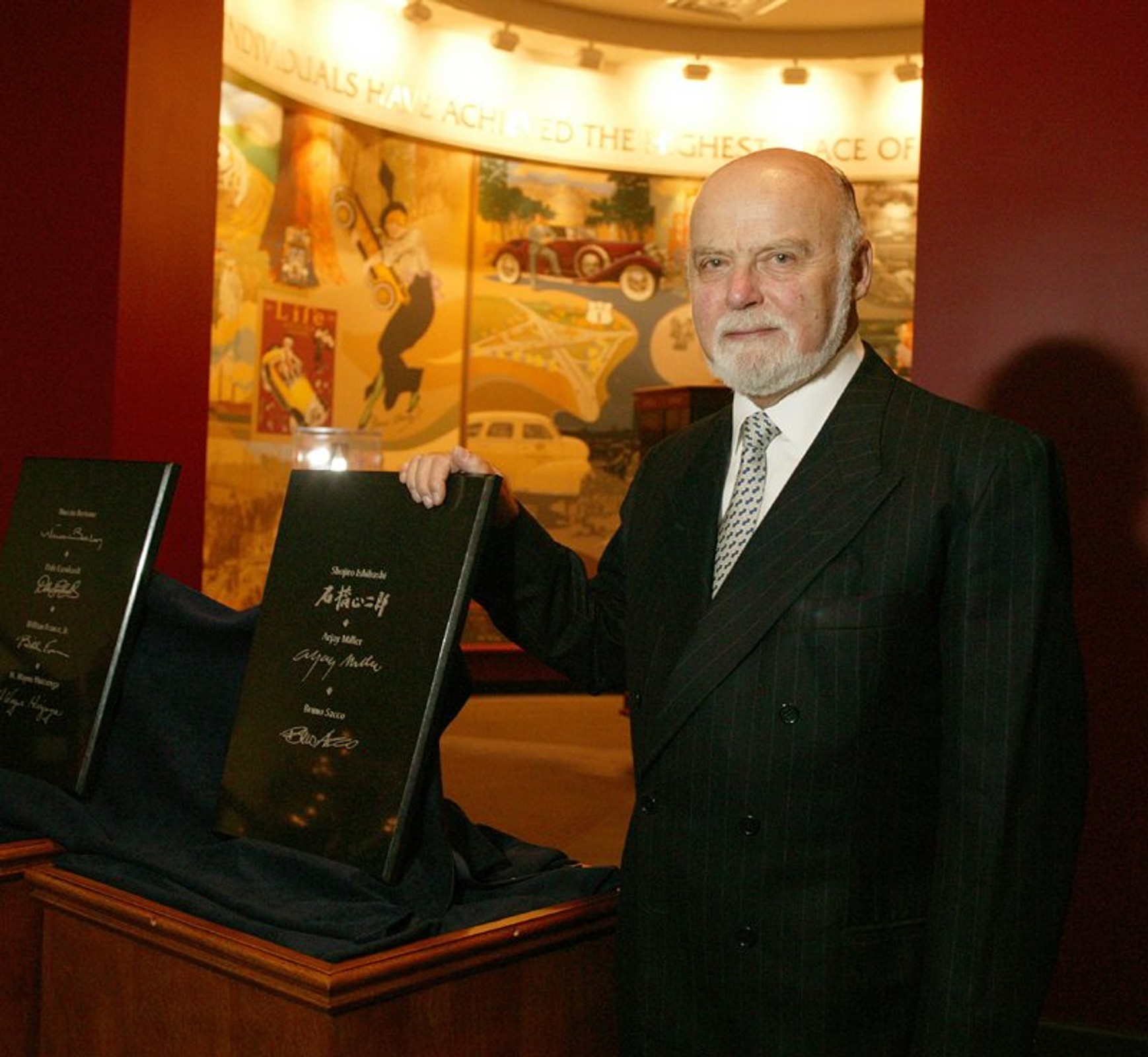 Designer Mercedesa Bruno Sacco wstąpił do galerii sław