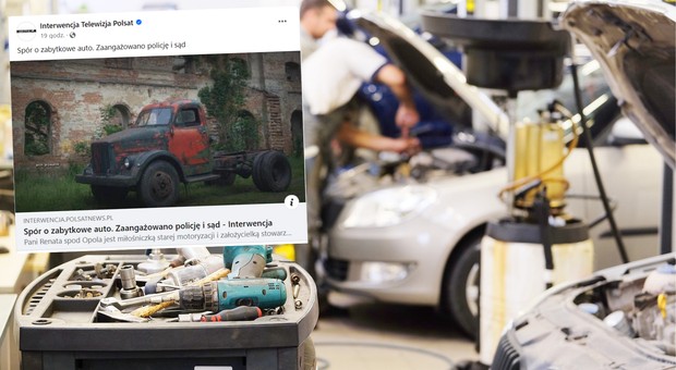 Oddała zabytkowy samochód do mechanika. Auto zniknęło. To jednak nie koniec