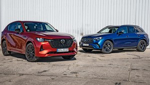 Mazda CX-60 3.3 E-Skyactiv D i Mercedes GLC 300 d przekonują, że diesle nadal są dobre na wszystko