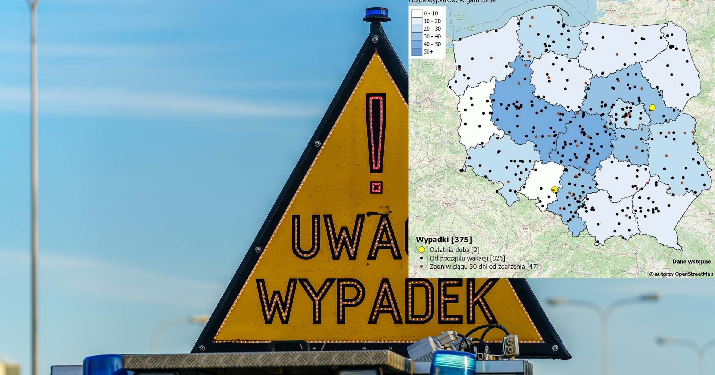 sklejka z mapką