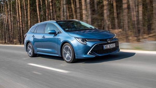 Samochód Błażeja - Toyota Corolla