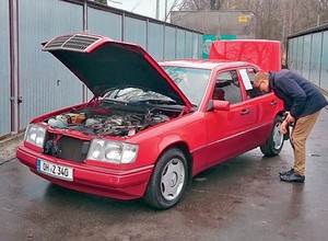 Auto z ogłoszenia - Mercedes W124 jako obiekt spekulacyjny