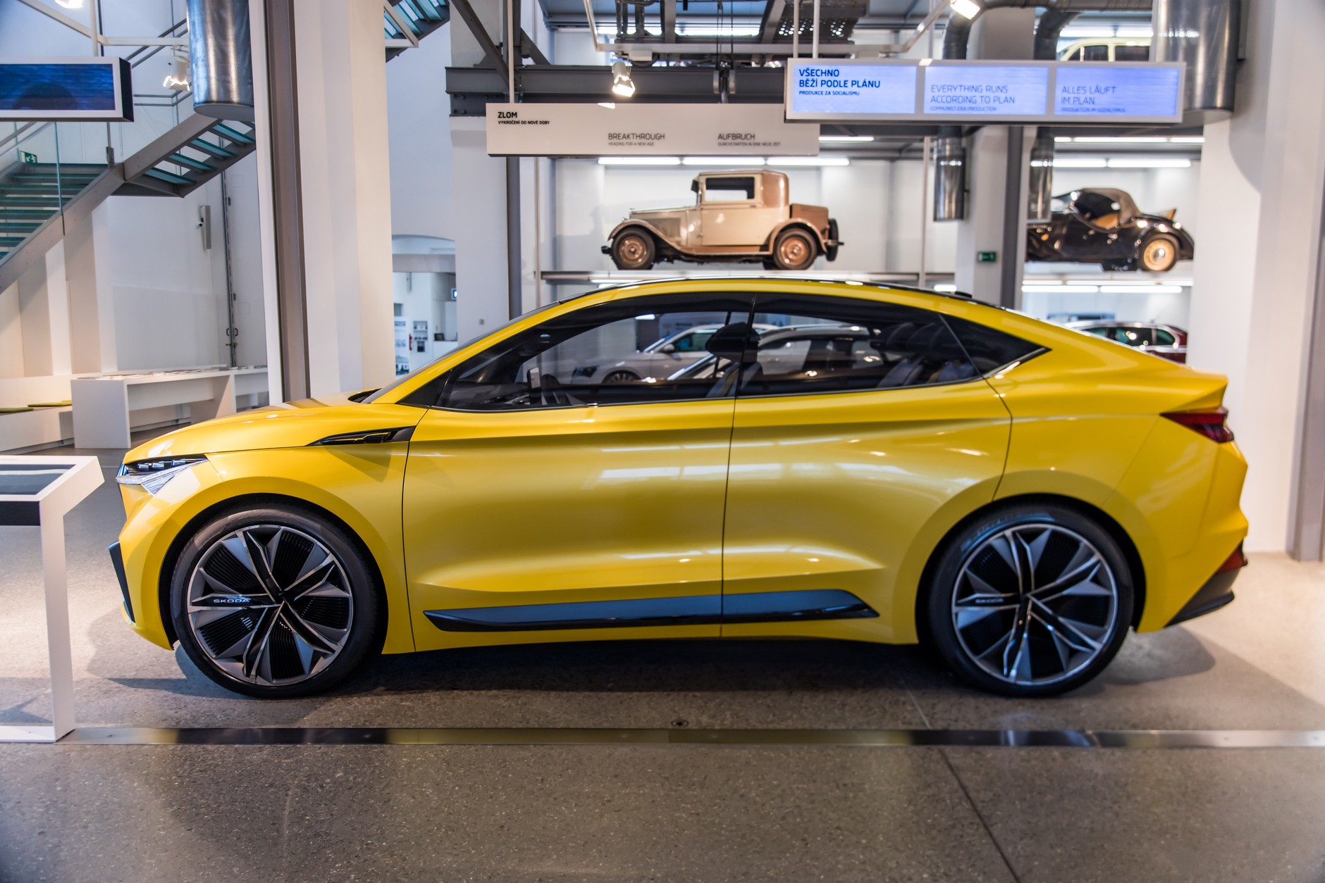 ŠKODA Vision iV w Muzeum w Mladá Boleslav
