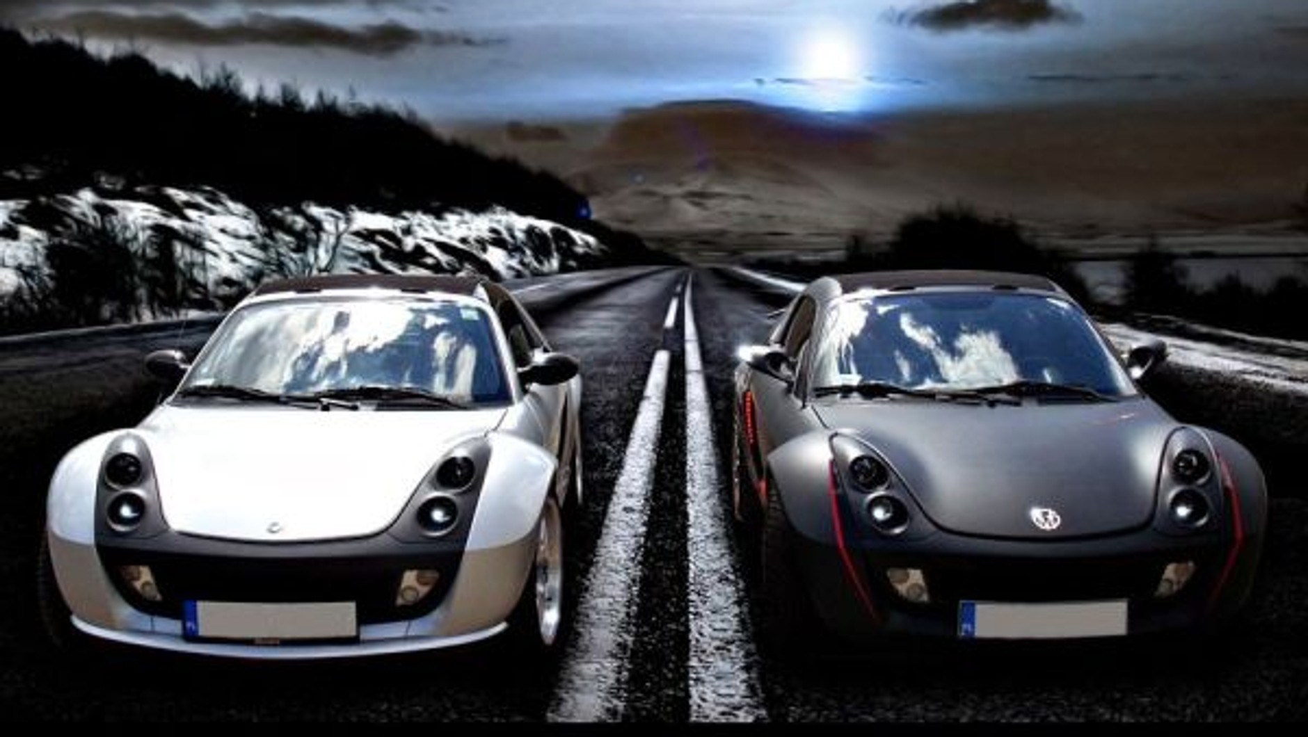 Smart Roadster po tuningu