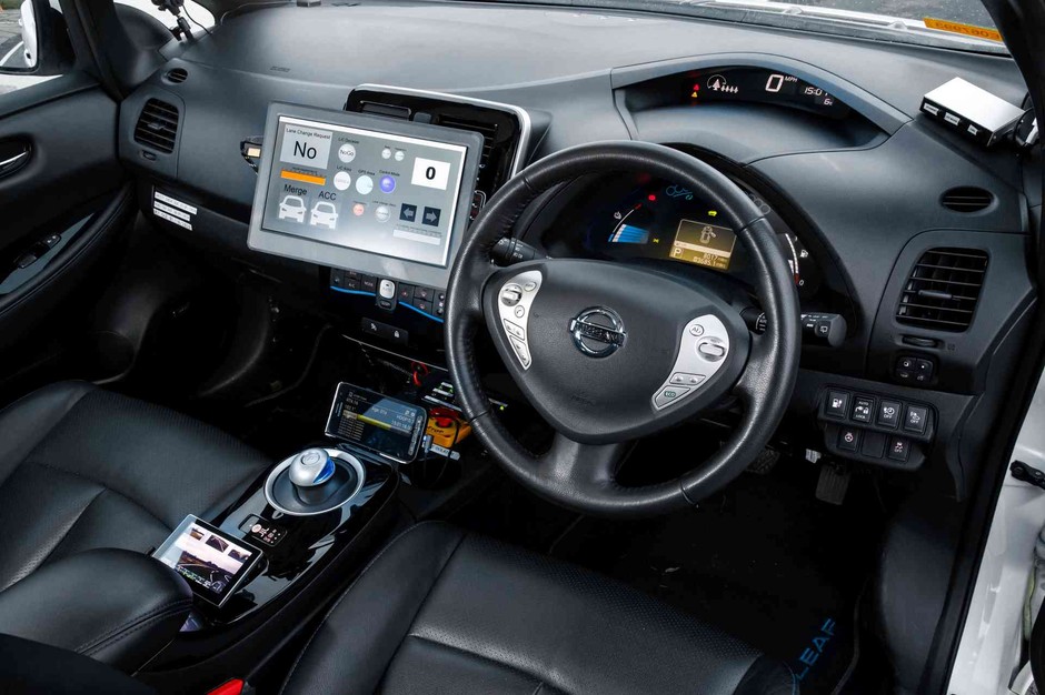Autonomiczny Nissan Leaf