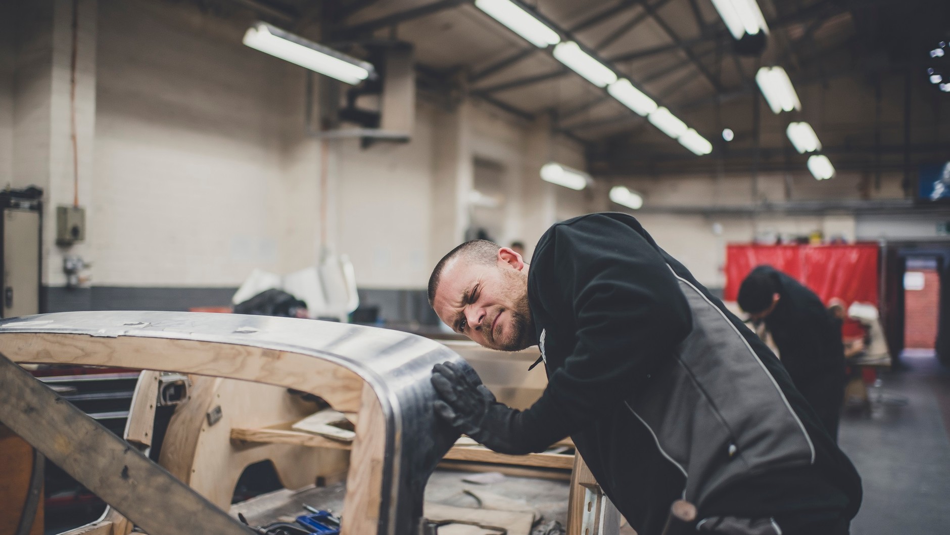 Drewniany szkielet nadwozia Morgana