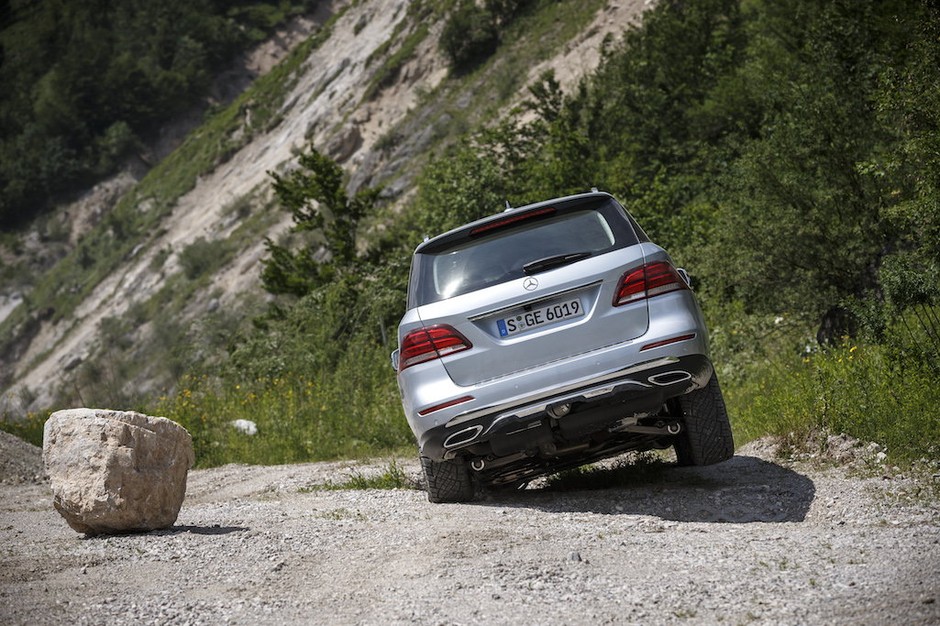 Mercedes GLE - papier ścierny plus aksamit