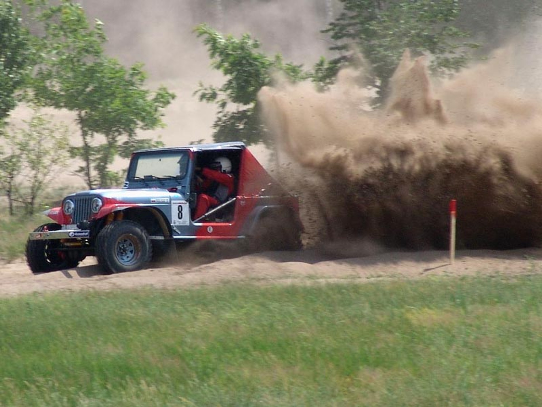 Polskie Safari 2007: w upale i piasku (fotogaleria)