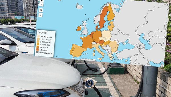 Polska na podium... od końca, czyli gdzie w Europie jeździ najwięcej samochodów na prąd