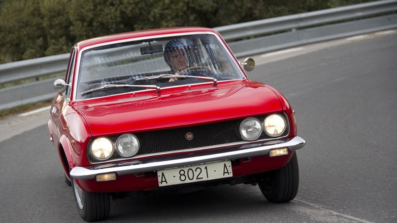 SEAT 124 Sport Coupe na Silvretta Classic 2012