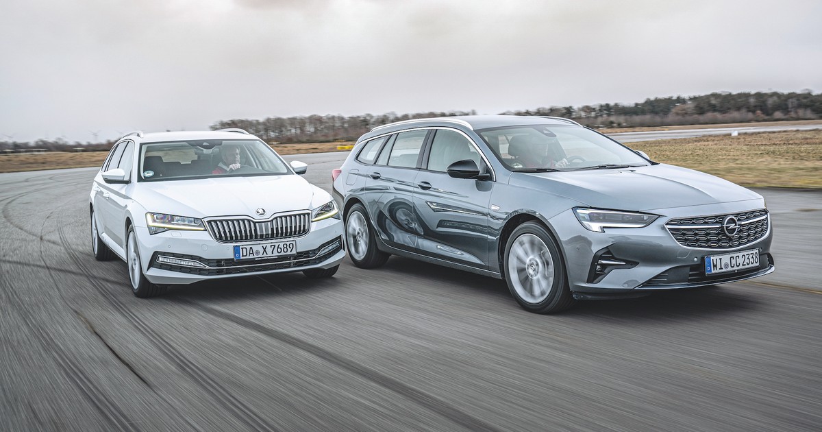 Skoda Superb Combi kontra Opel Insignia Sports Tourer