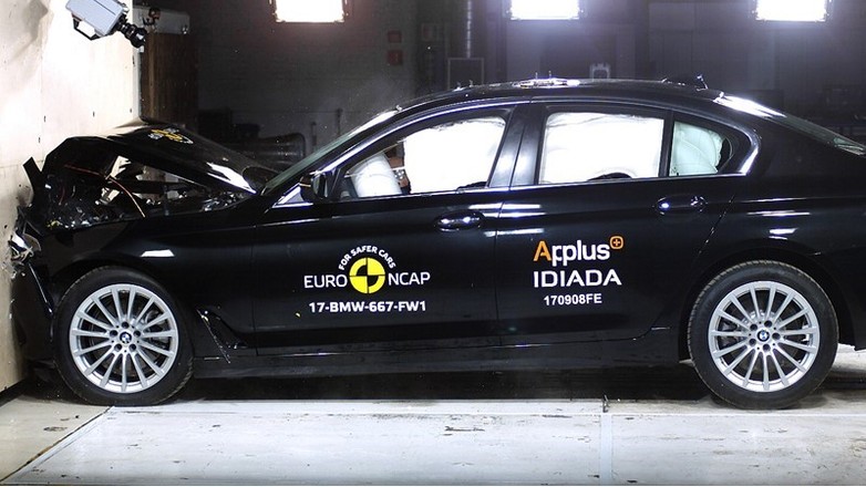 Crash-test BMW serii 5