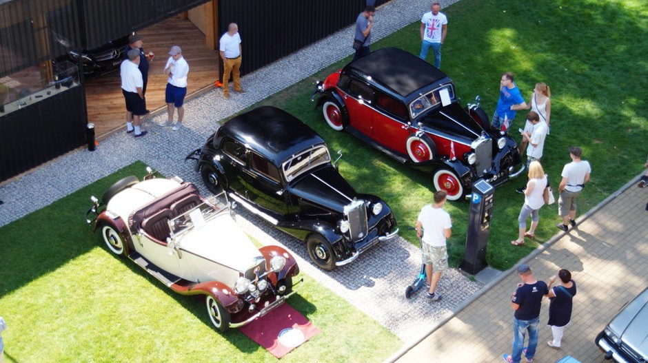 Dzień Klasyków w Stacji Mercedes na warszawskim Powiślu (2.08.2015 r.)
