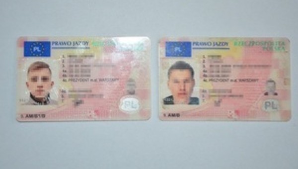 Za 1300 euro kupili polskie prawo jazdy. Funkcjonariusze nie dali się nabrać