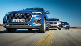 Audi Q5, BMW X3 i Mercedes GLC