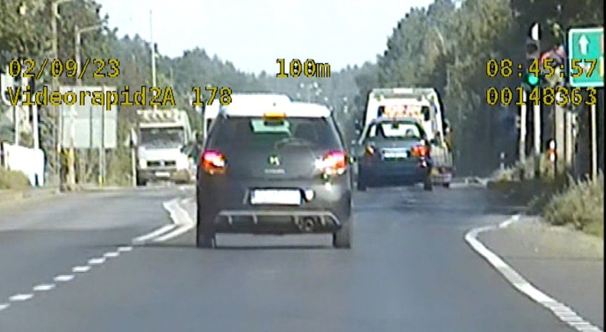 Kierowca Citroena przekonał się, jak działa recydywa. Nie skończyło się na mandacie