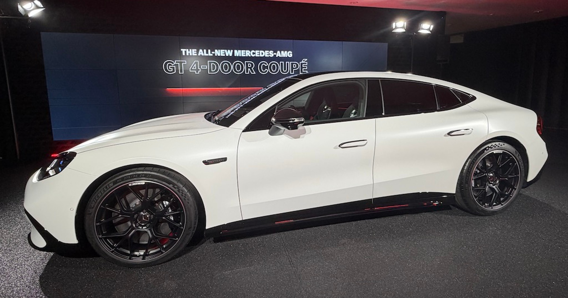 Nowy elektryczny Mercedes-AMG GT 4-Door Coupe