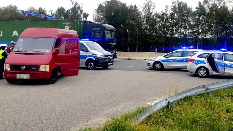 Policjanci do tej kontroli musieli wezwać Straż Graniczną