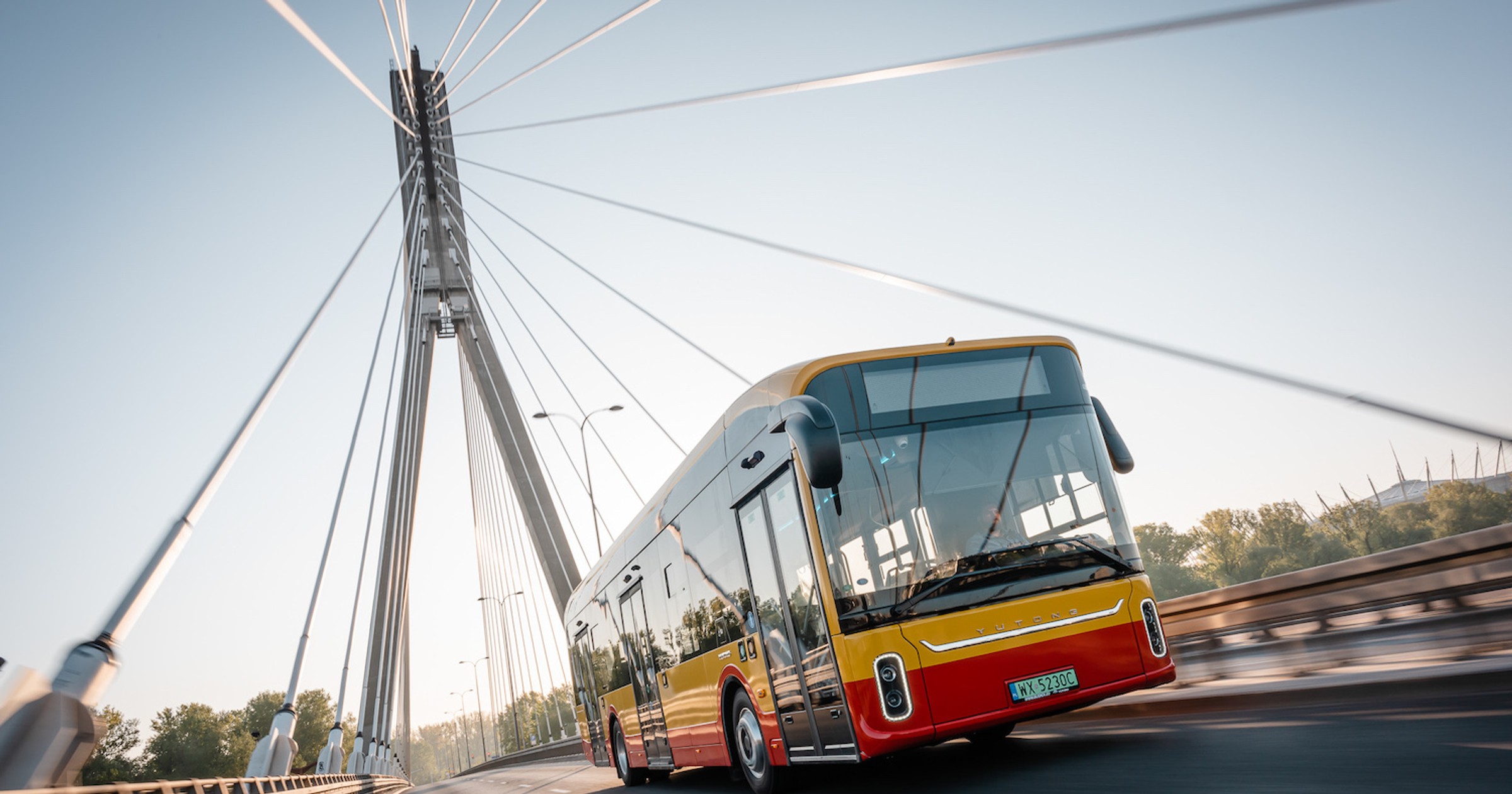 Autobus Yutong U12 na testach w Warszawie