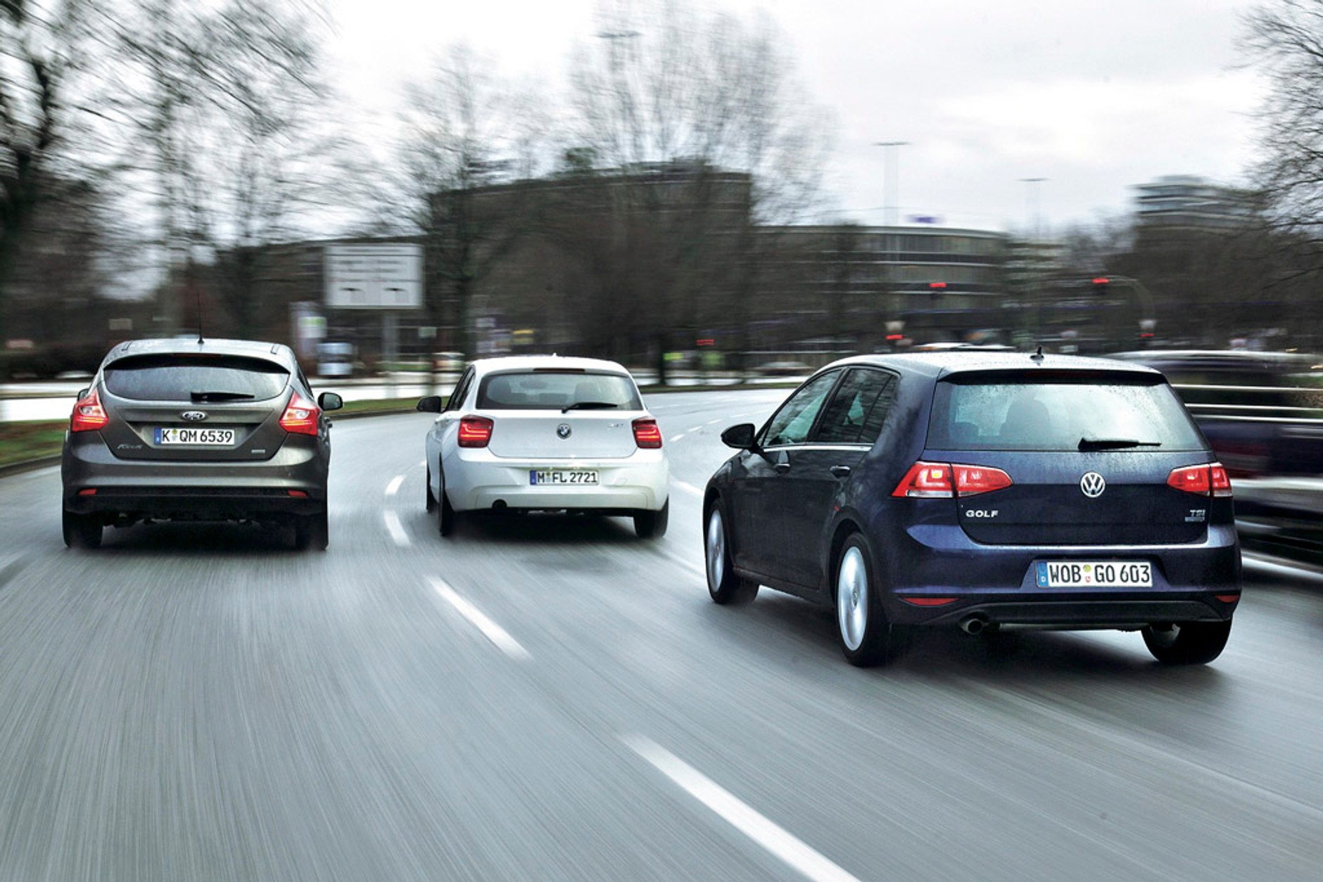 BMW 114i kontra Focus 1.0 i Golf 1.2 TSI: co potrafią 100-konne silniki?