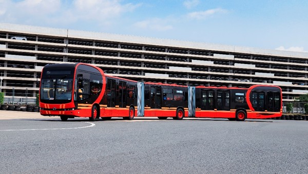 Najdłuższy na świecie autobus elektryczny