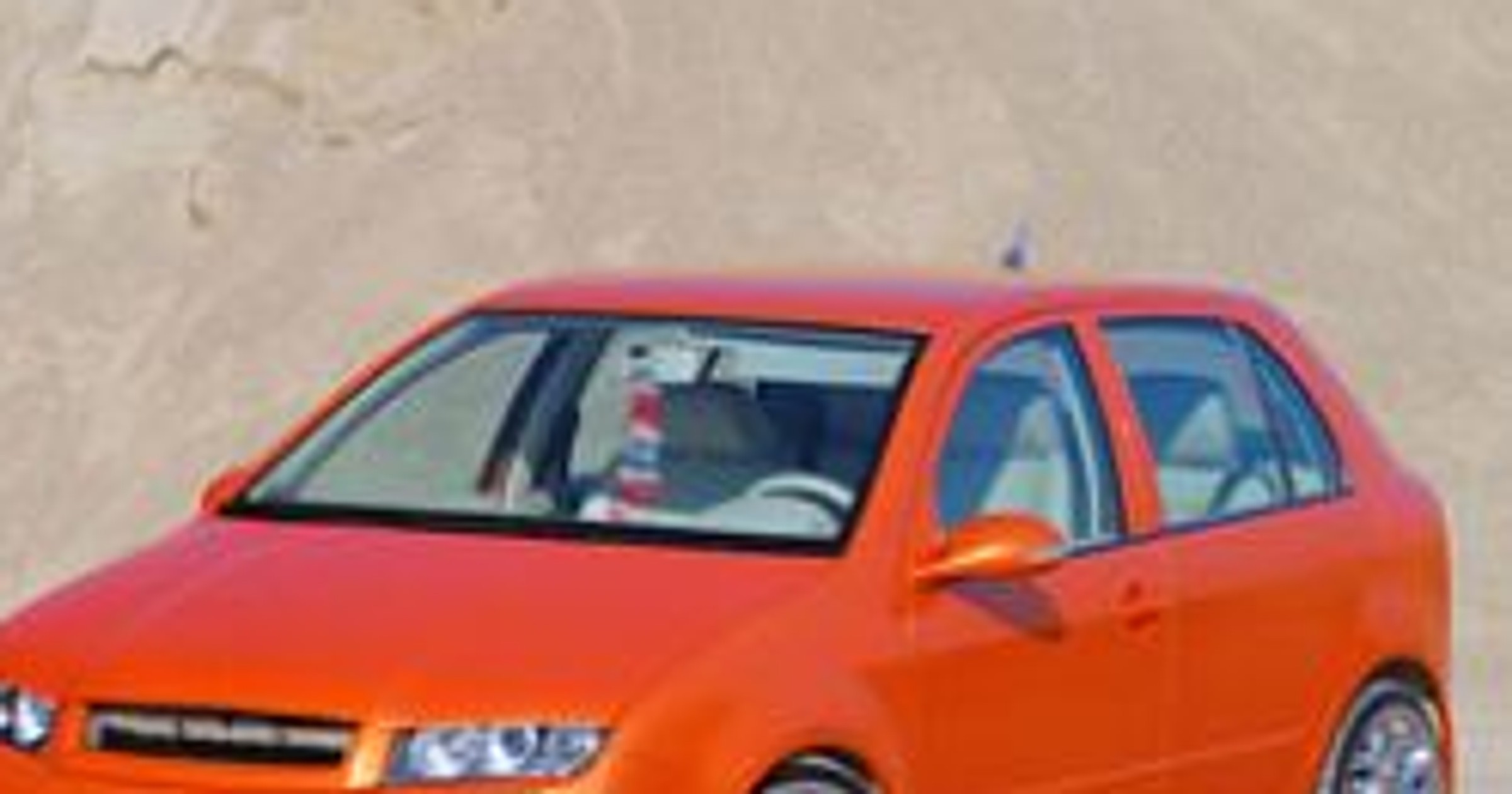 Garaż tunera: Škoda Fabia 1.4 16V – lisek pustynny