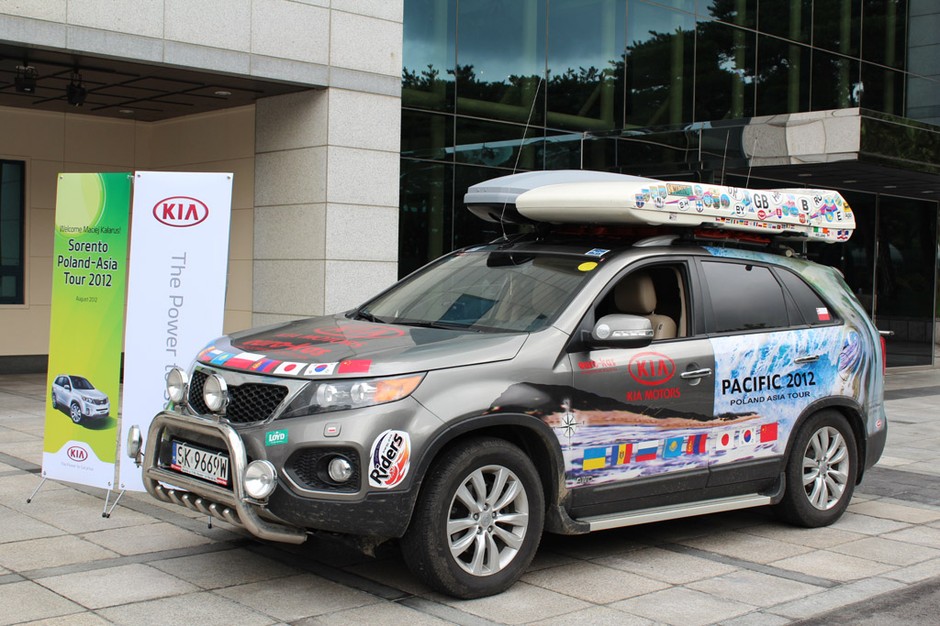 Kią Sorento na koniec świata: Poland Asia Tour – Pacific 2012