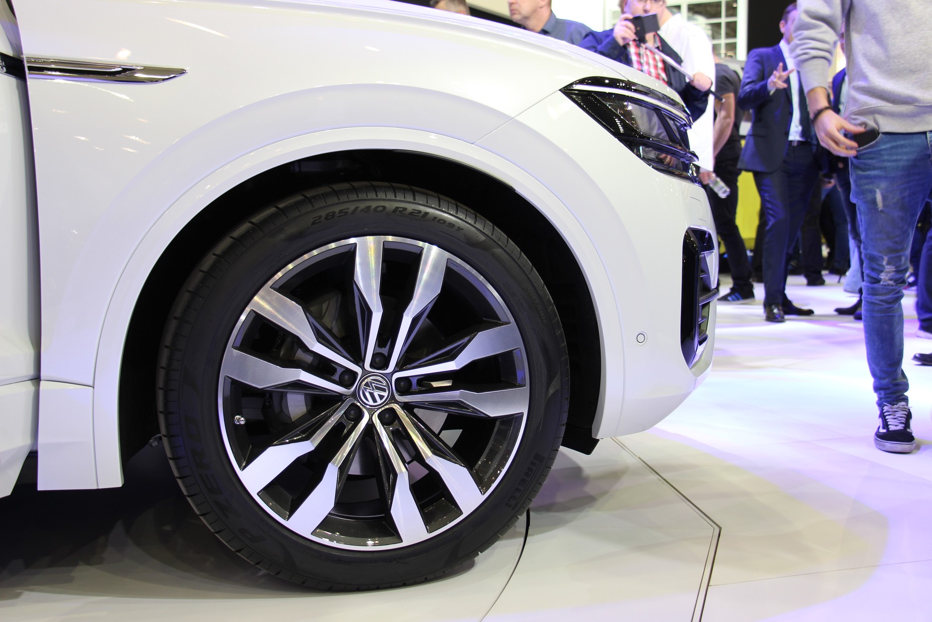 Volkswagen Touareg podczas Poznań Motor Show