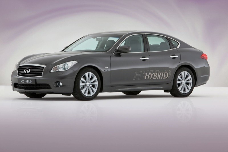 Infiniti M35h hałasuje ciszą