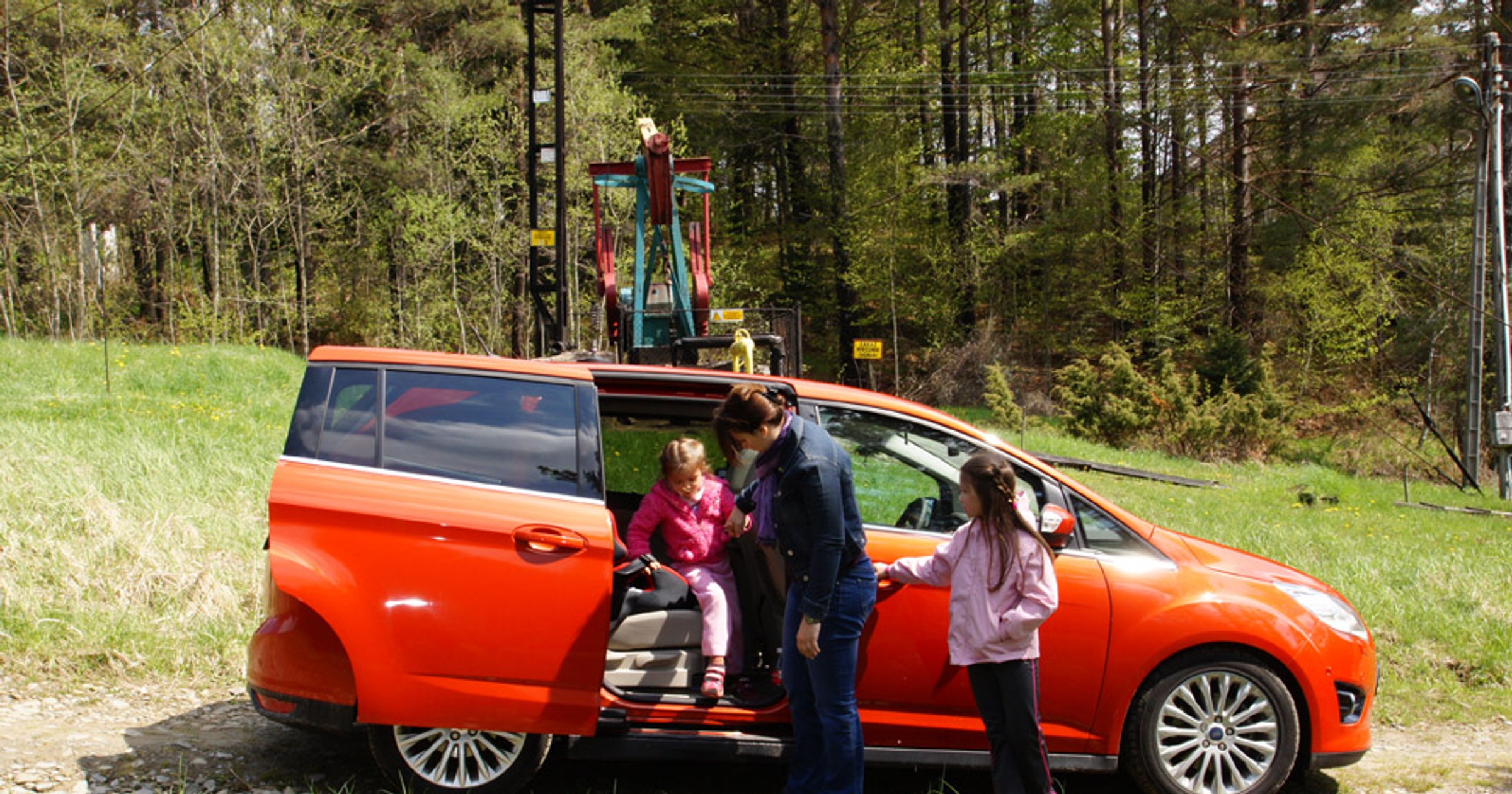 C-Maxem jedziemy z dziećmi w Bieszczady