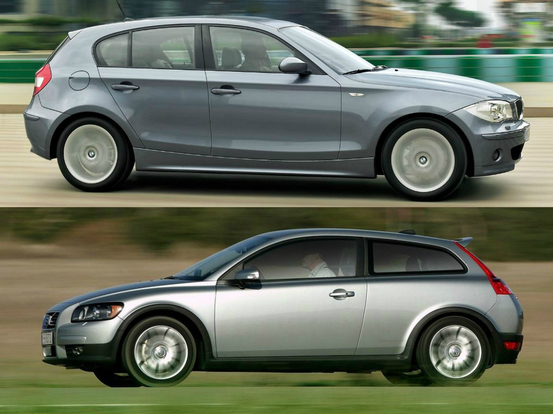 BMW Serii 1 E87 vs. Volvo C30