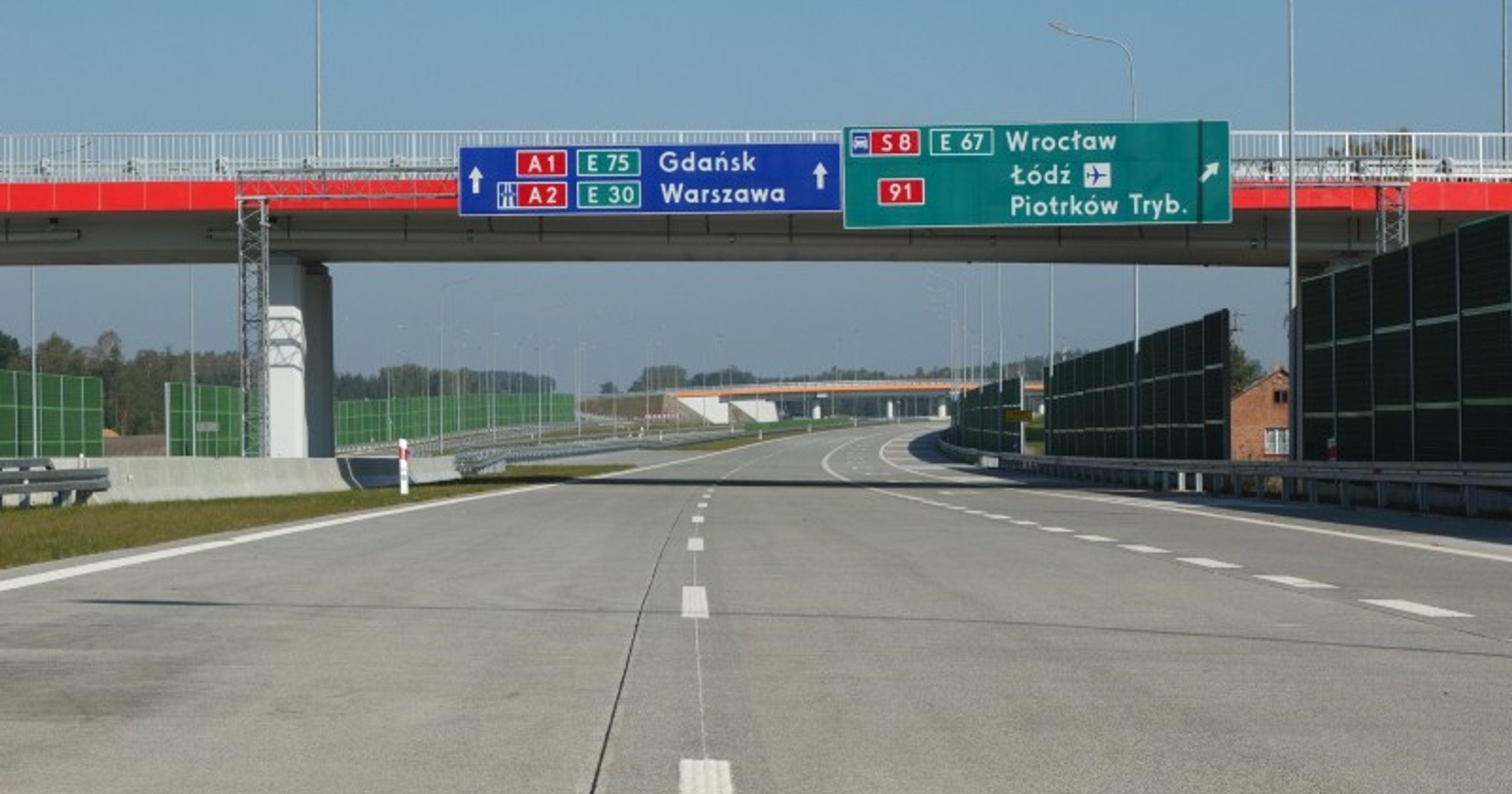 A1 - węzeł Łódź Południe
