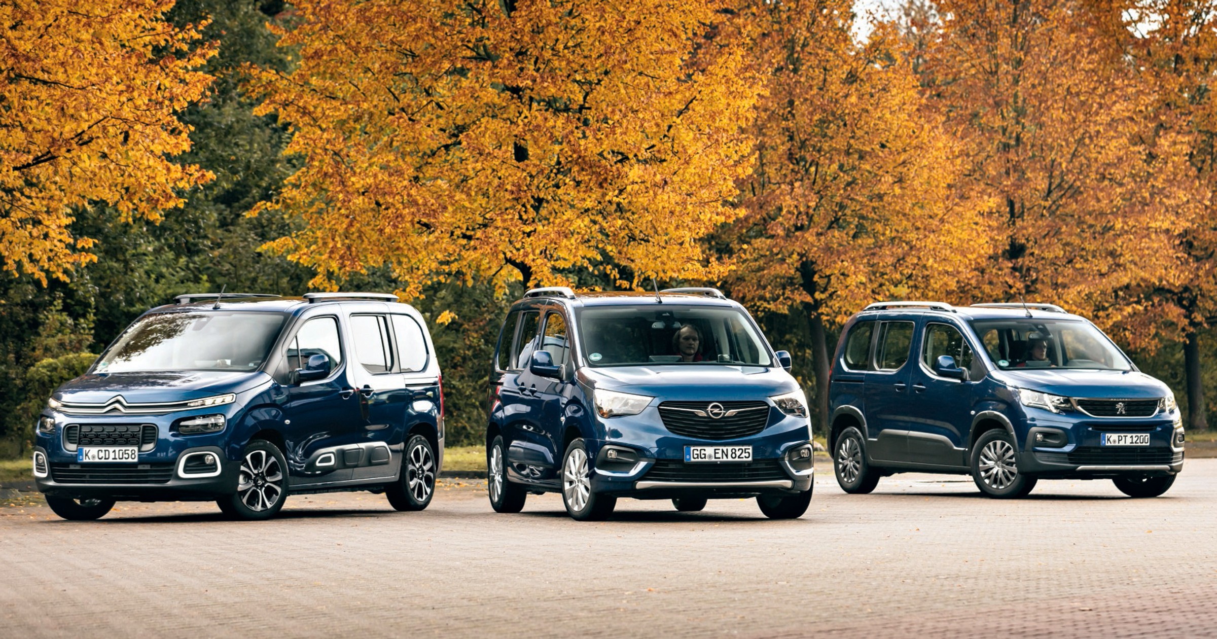 Citroën Berlingo, Opel Combo Life, Peugeot Rifter