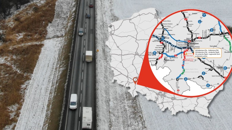 S8 Kobierzyce - Łagiewniki - grafika