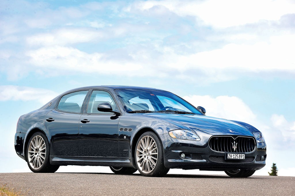 Garnitur w rozmiarze V8: Porsche Panamera S kontra Maserati Quattroporte i Jaguar XJ