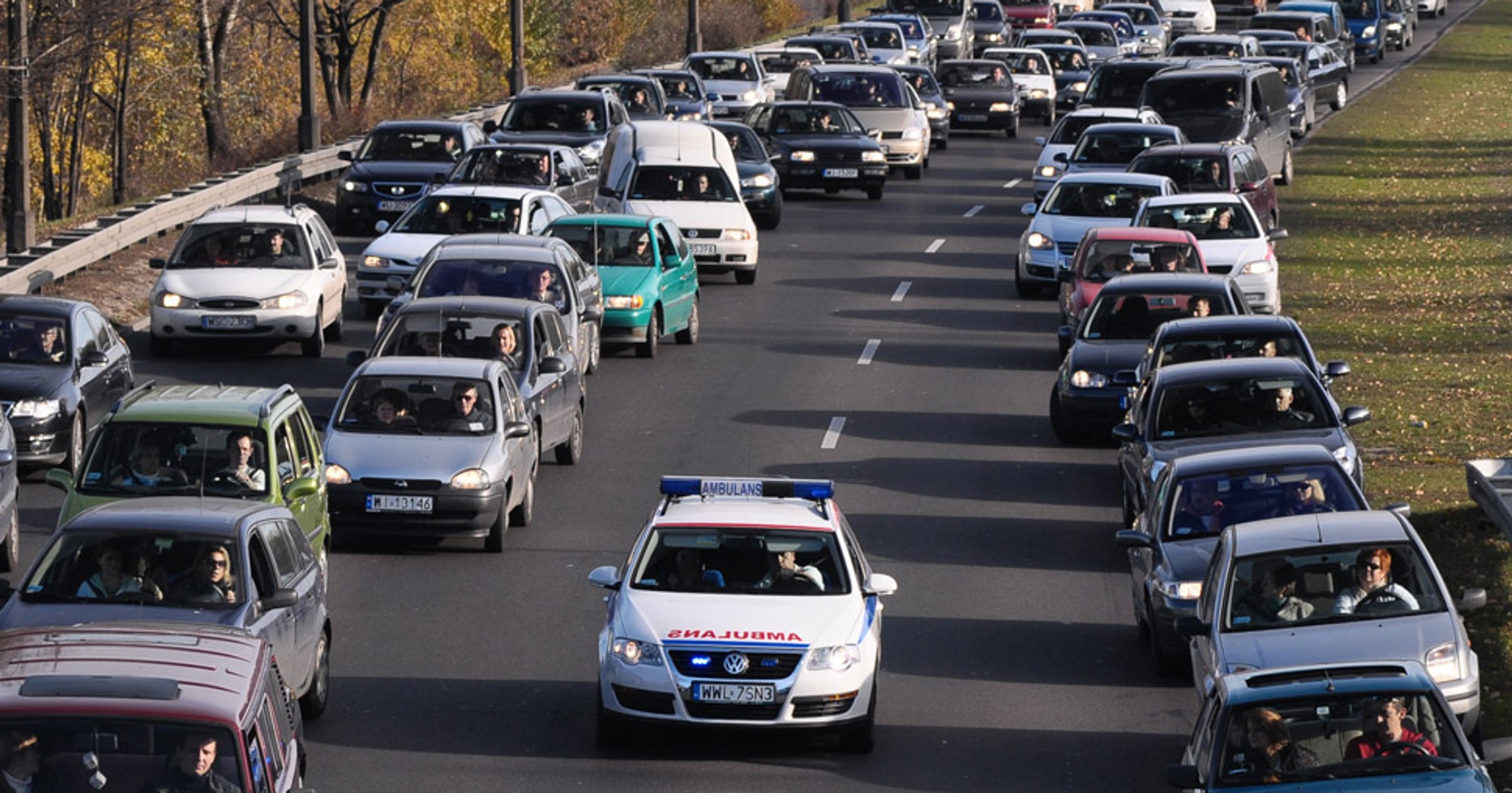Przepuść auto na sygnale!