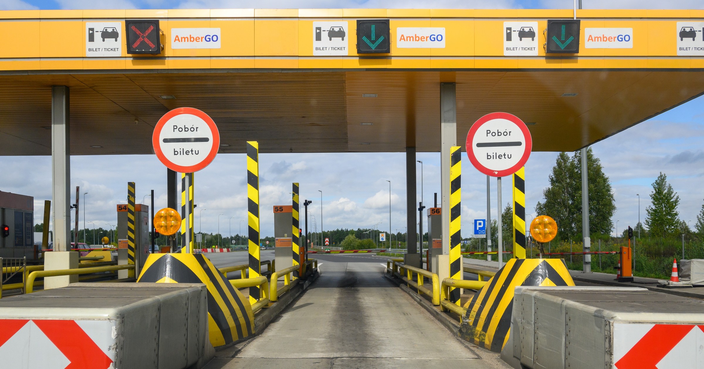 Bramki poboru opłat na A1