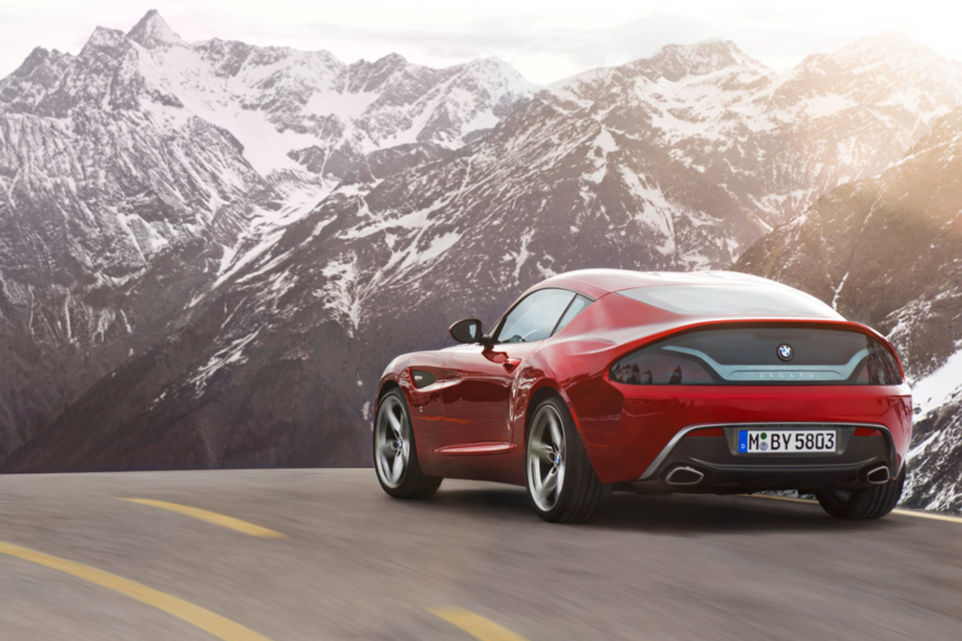 BMW Zagato Coupe: z pasji do 4 kółek