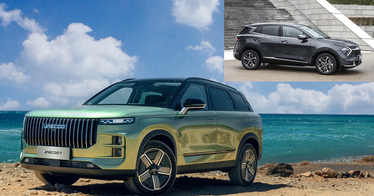 Jaecoo 7 (główne zdjęcie) i Kia Sportage (piąta generacja)