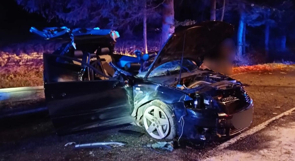 Wypadek Audi na Słowacji