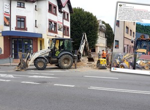 Ukradli koparkę i bezkarnie przekroczyli nią granicę. Okradzeni za pomoc oferują 100 tys.