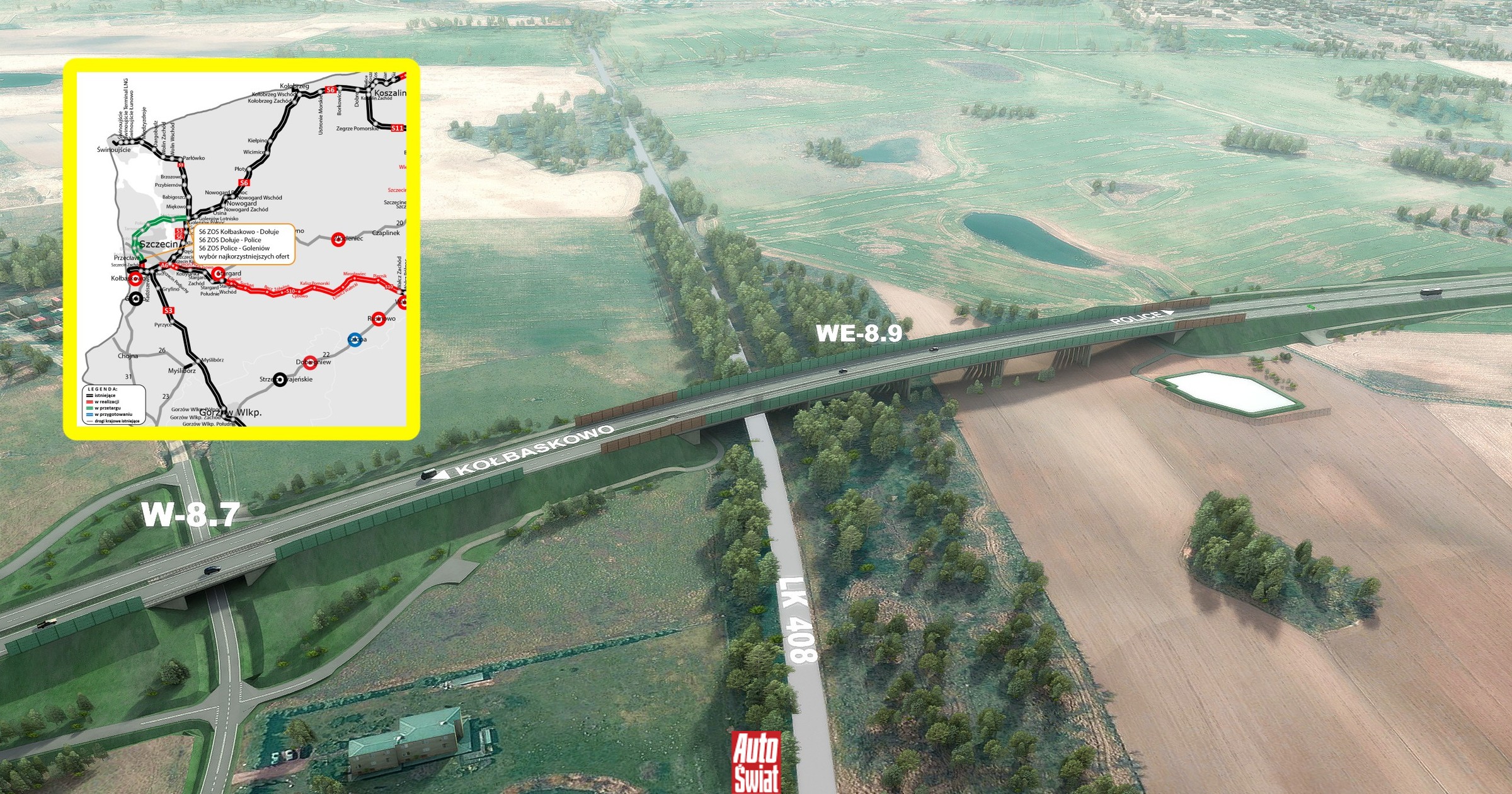 Zachodnia Obwodnica Szczecina coraz bliżej. Są już wykonawcy
