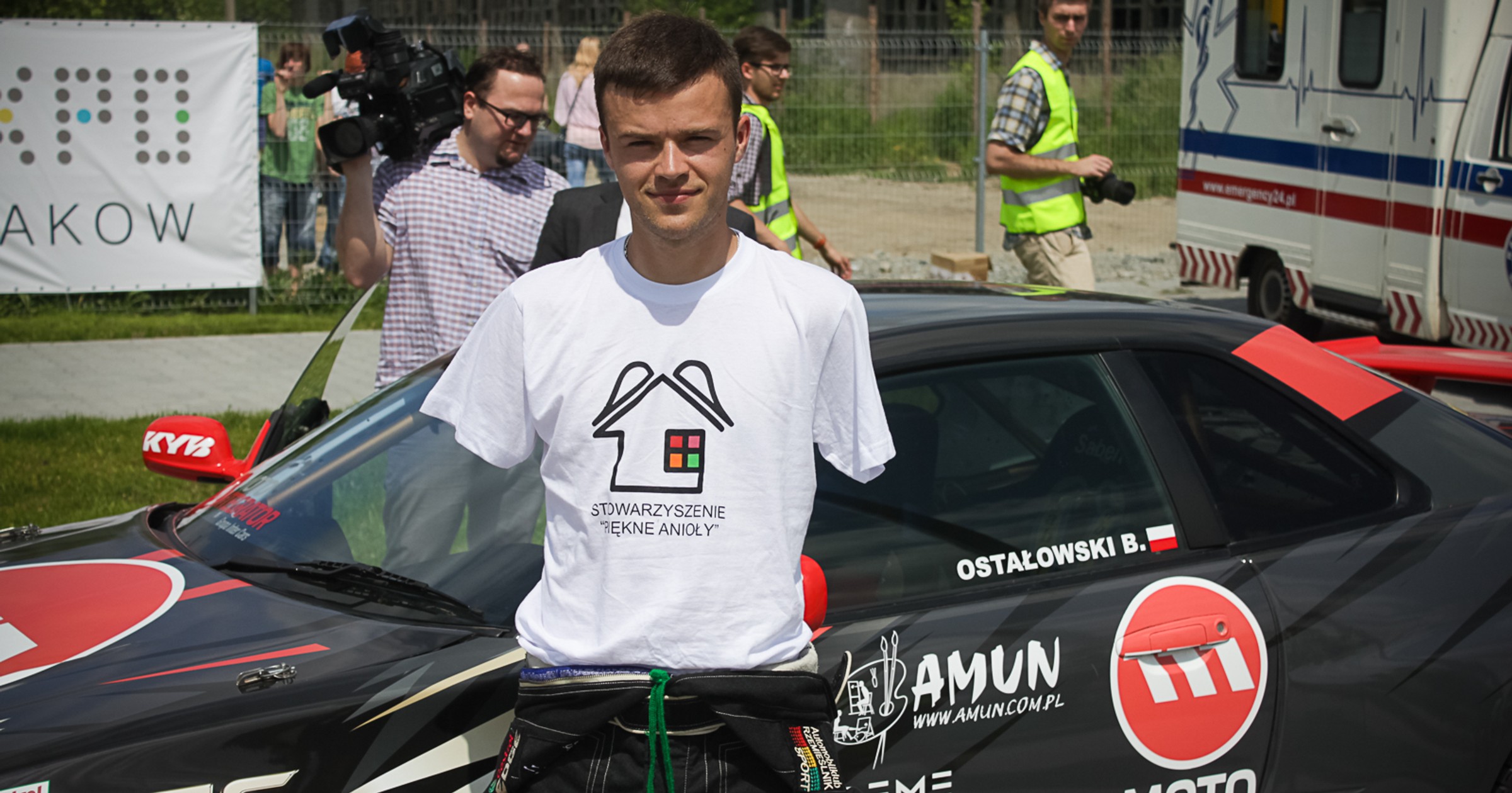 Bartek Ostałowski w akcji - mistrzowski drifting