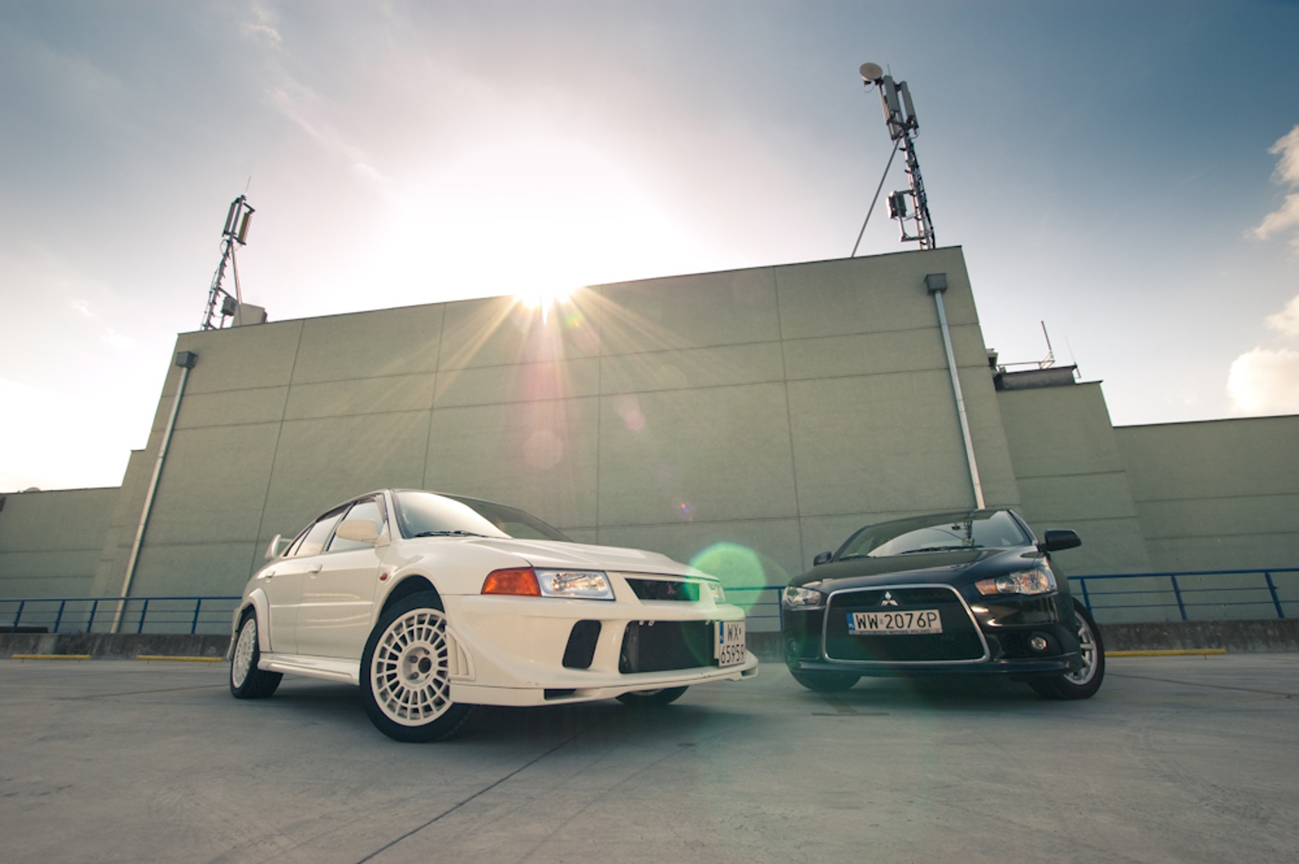 Mitsubishi Lancer Sportback vs Lancer EVO VI