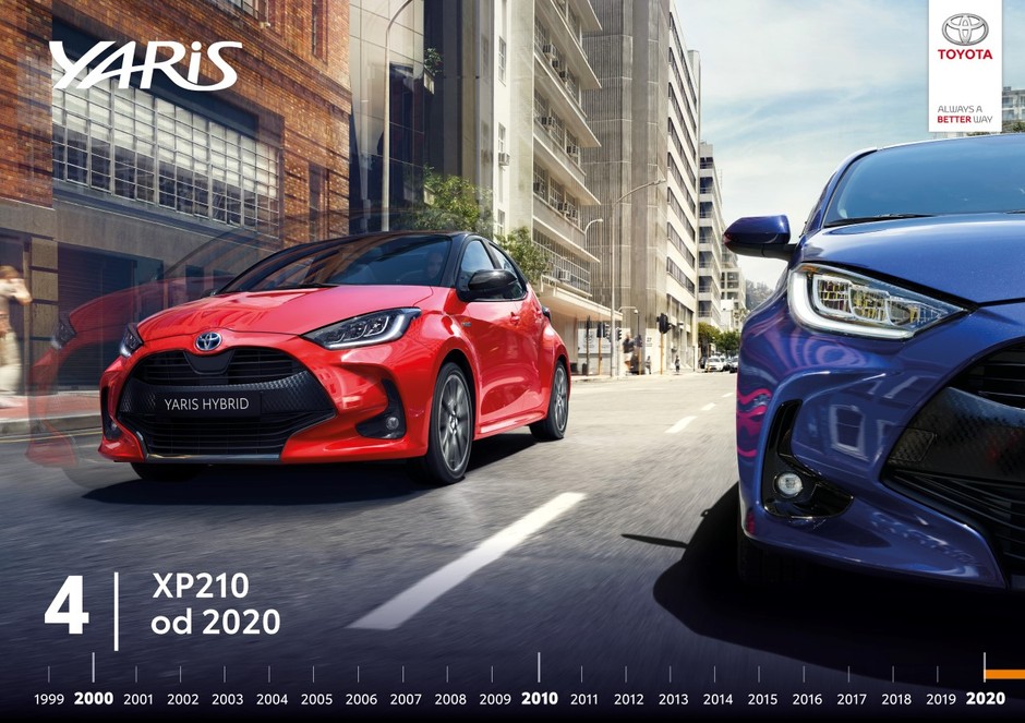 Toyota Yaris — historia modelu