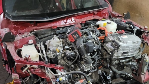 Szczerze przyznał, że pomagał w "dziupli" rozkręcać kradzione Toyoty